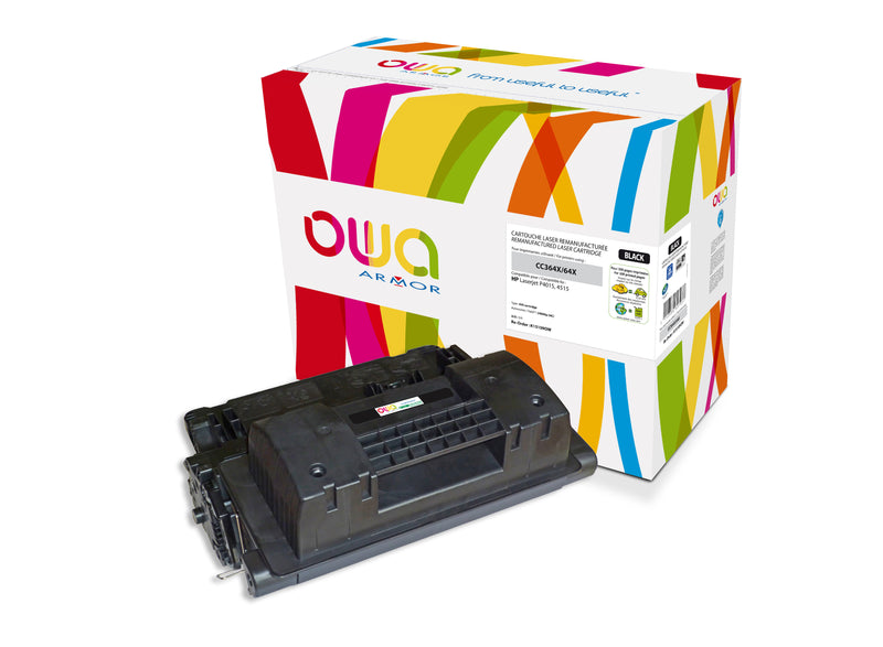 Armor Owa 64X CC364X Negro Cartucho de Tóner Compatible Premium Hp