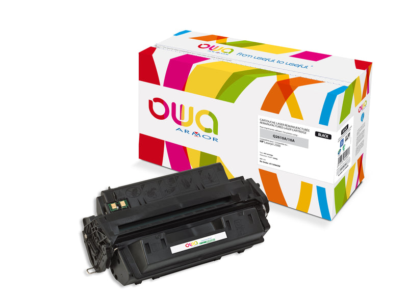 Armor Owa 10A Q2610A Negro Cartucho de Tóner Compatible Premium Hp