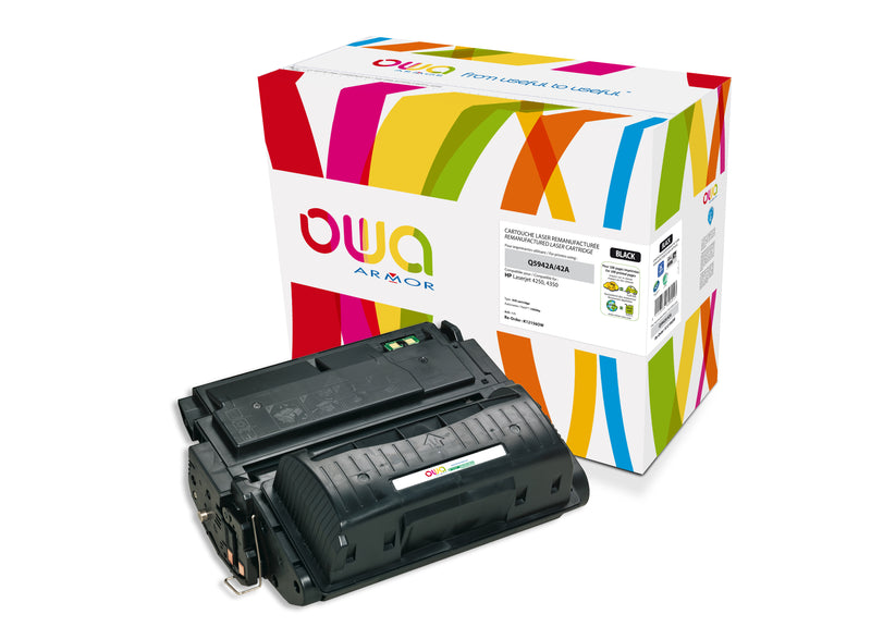 Armor Owa 42A Q5942A Negro Cartucho de Tóner Compatible Premium Hp