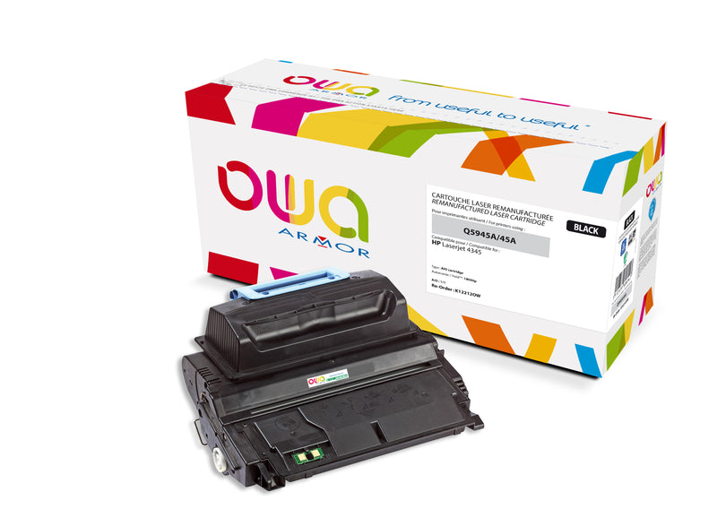 Armor Owa 45A Q5945A Negro Cartucho de Tóner Compatible Premium Hp