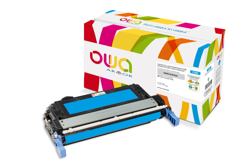 Armor Owa 643A Q5951A Cian Cartucho de Tóner Compatible Premium Hp