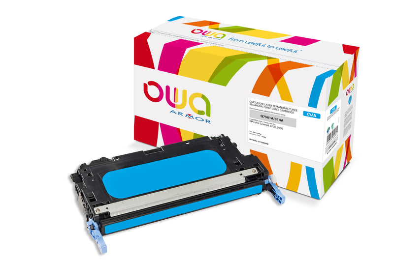 Armor Owa 314A Q7561A Cian Cartucho de Tóner Compatible Premium Hp