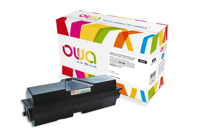 Armor Owa TK140 Negro Cartucho de Tóner Compatible Premium Kyocera