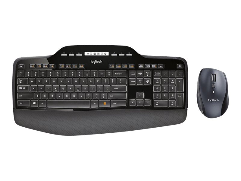 Logitech MK710 Pack Inalambrico USB Teclado + Raton 3 Botones - Uso Diestro - Color Negro