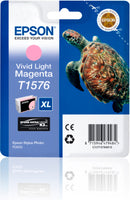 Epson T1576 Magenta Light Cartucho de Tinta Original - C13T15764010