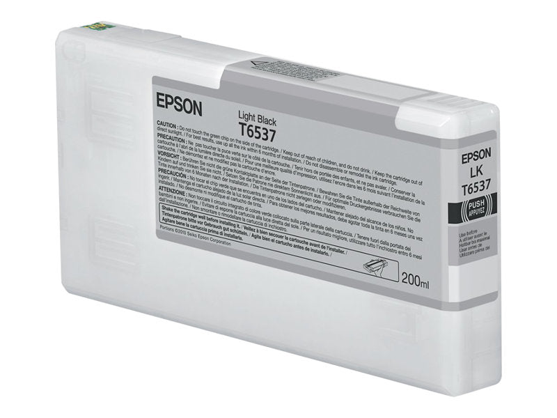 Epson T6537 Gris Cartucho de Tinta Original - C13T653700
