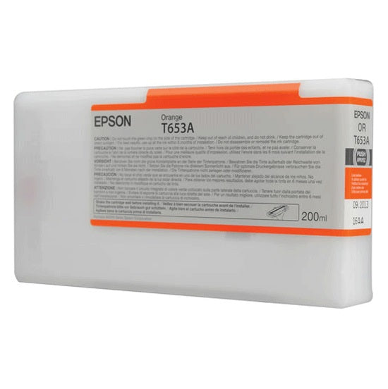 Epson T653A Naranja Cartucho de Tinta Original - C13T653A00