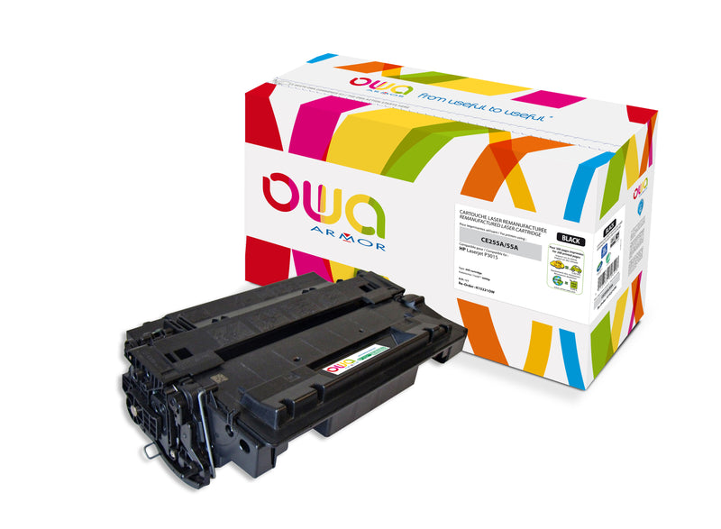 Armor Owa 55A CE255A Negro Cartucho de Tóner Compatible Premium Hp