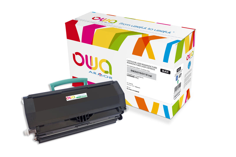 Armor Owa E462U21E Negro Cartucho de Tóner Compatible Premium Lexmark
