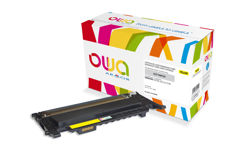 Armor Owa SU472A Amarillo Cartucho de Tóner Compatible Premium Samsung