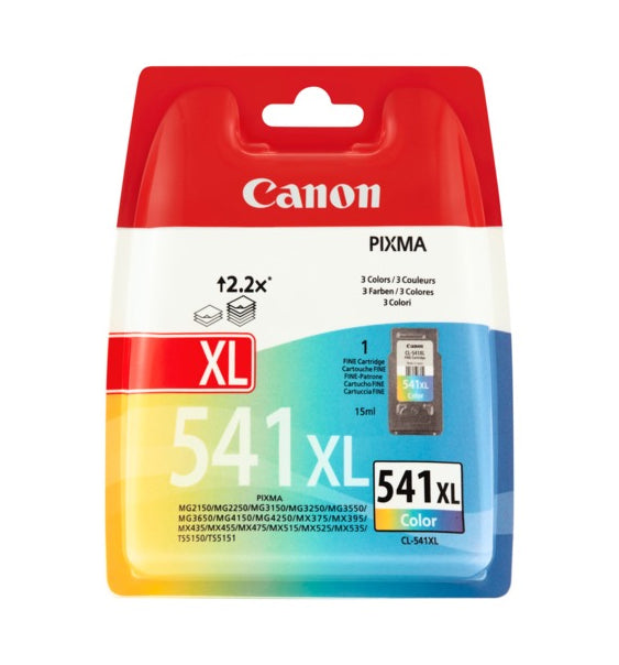 Canon CL541XL Color Cartucho de Tinta Original - 5226B001/5226B004/5226B005