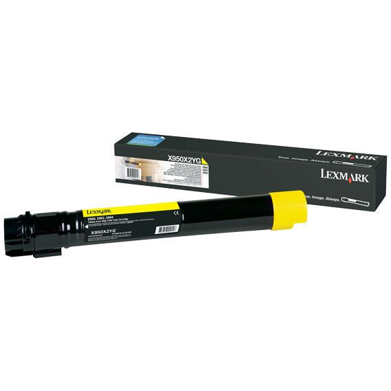 Lexmark X950X2YG Amarillo Cartucho de Tóner Original