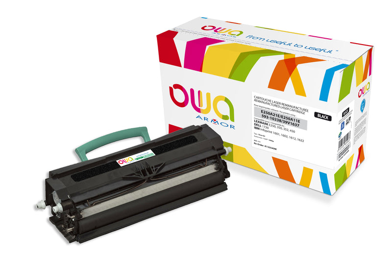 Armor Owa E250A11E Negro Cartucho de Tóner Compatible Premium Dell
