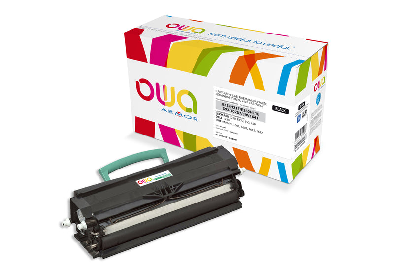Armor Owa E352H11E Negro Cartucho de Tóner Compatible Premium Dell
