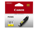 Canon CLI551 Amarillo Cartucho de Tinta Original - 6511B001
