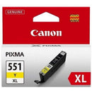Canon CLI551XL Amarillo Cartucho de Tinta Original - 6446B001