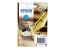 Epson T1622 Cyan Cartucho de Tinta Original - C13T16224012