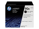 HP CE390X Negro Pack de 2 Cartuchos de Toner Originales - 90X