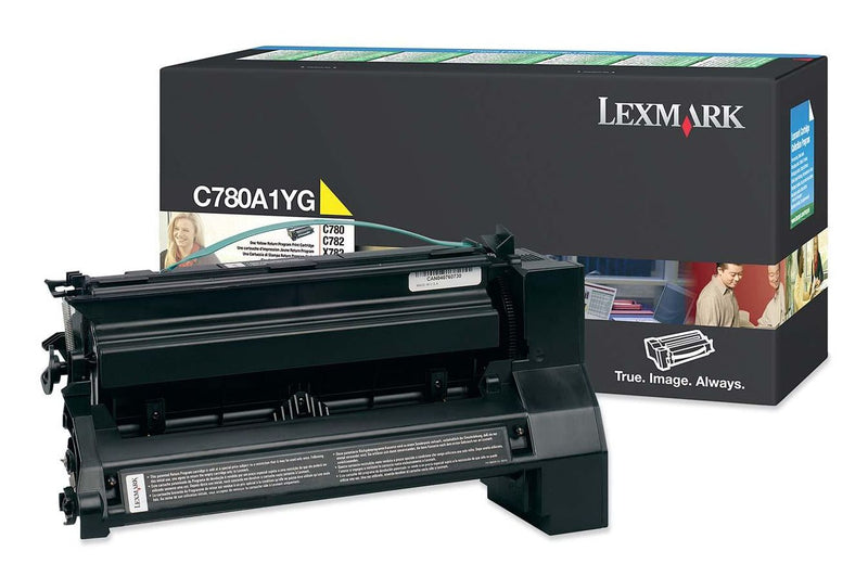 Lexmark C780A1YG Amarillo Cartucho de Tóner Original