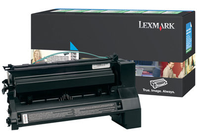 Lexmark C780H1CG Cian Cartucho de Tóner Original