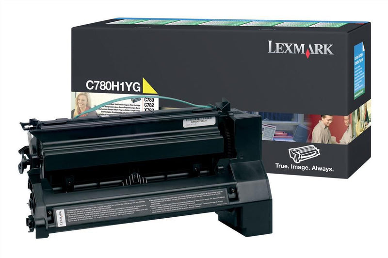 Lexmark C780H1YG Amarillo Cartucho de Tóner Original