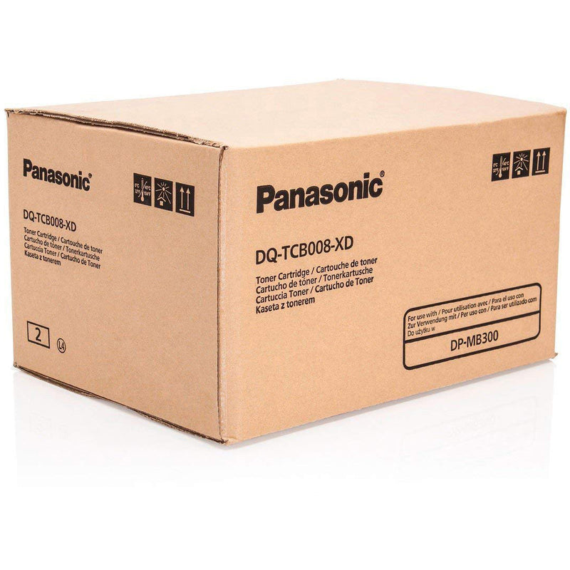 Panasonic DQTCB008XD Negro Cartucho de Tóner Original  Pack de 2 ud