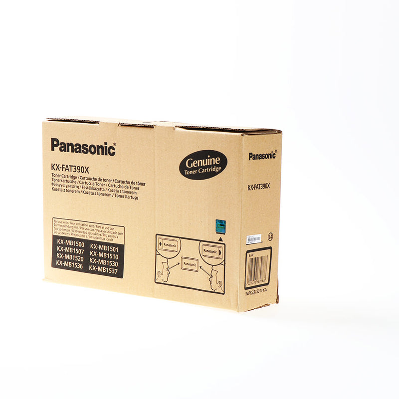 Panasonic KXFAT390X Negro Cartucho de Tóner Original