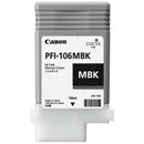 Canon PFI106 Negro Mate Cartucho de Tinta Original - PFI106MBK/6620B001