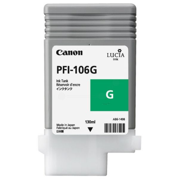 Canon PFI106 Verde Cartucho de Tinta Original - PFI106G/6628B001