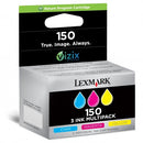 Lexmark 150 14N1910E  B/C/M/Y Cartucho de Tinta Original  Multipack