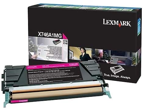 Lexmark X746/X748 Magenta Cartucho de Toner Original - X746A1MG