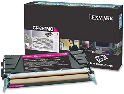 Lexmark C748H1MG Magenta Cartucho de Tóner Original