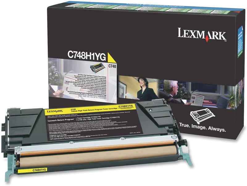 Lexmark C748H1YG Amarillo Cartucho de Tóner Original