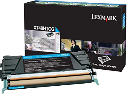 Lexmark X748H1CG Cian Cartucho de Tóner Original