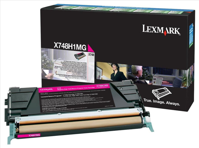 Lexmark X748H1MG Magenta Cartucho de Tóner Original