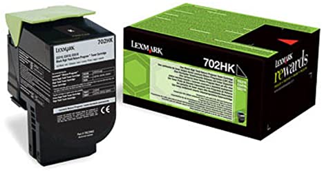 Lexmark CS310/CS410/CS510 Negro Cartucho de Toner Original - 70C2HK0/70C0H10/70C0H10/702HK