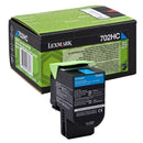 Lexmark CS310/CS410/CS510 Cyan Cartucho de Toner Original - 70C2HC0/70C2HCE/70C0H20/702HC