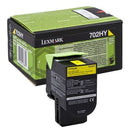 Lexmark CS310/CS410/CS510 Amarillo Cartucho de Toner Original - 70C2HY0/70C2HYE/70C0H40/702HY