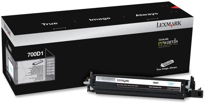 Lexmark CS310/CS410/CS510/CX310/CX410/CX510 Negro Revelador Original - 70C0D10/700D1