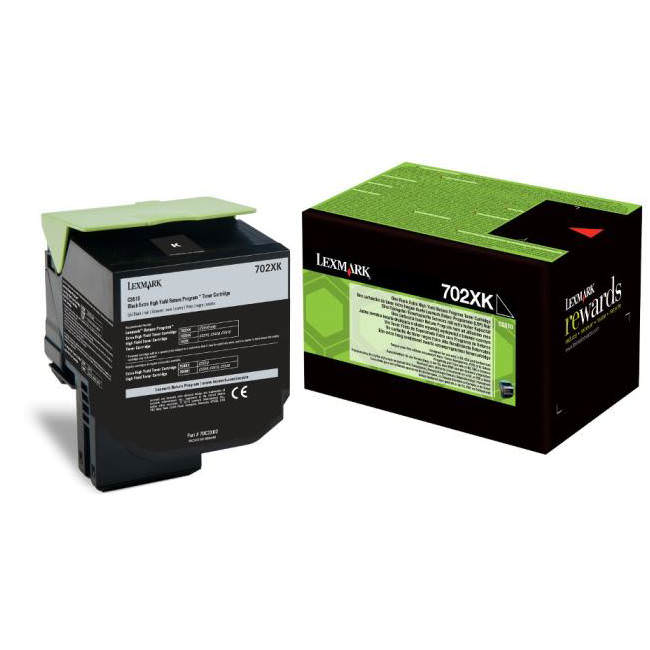 Lexmark 70C2XK0 Negro Cartucho de Tóner Original