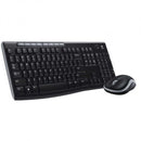 Logitech MK270 Pack Inalambrico USB Teclado Multimedia + Raton 1000dpi 3 Botones - Uso Ambidiestro - Color Negro