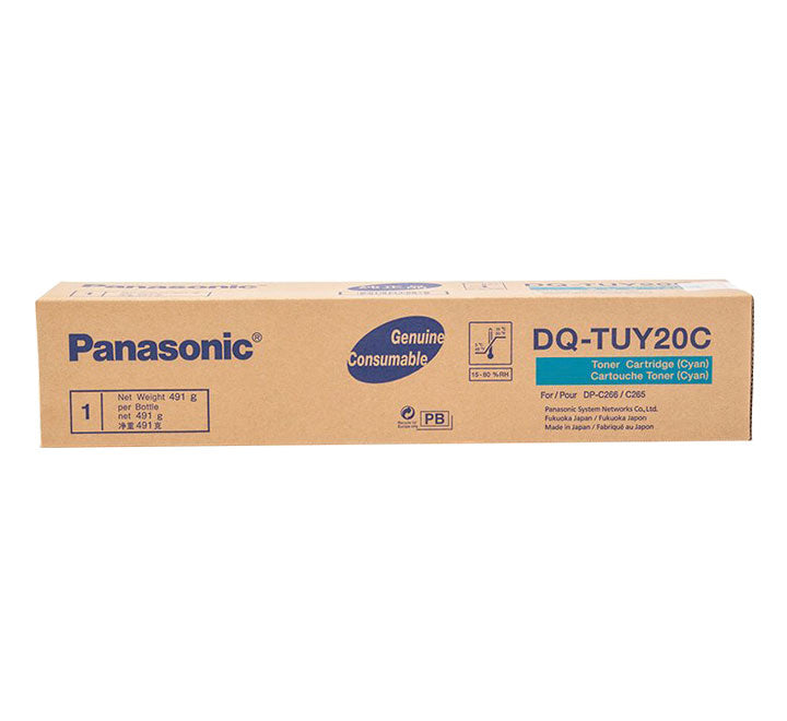 Panasonic DQTUY20C Cian Cartucho de Tóner Original