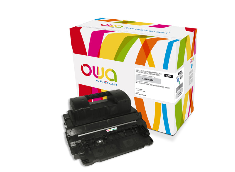 Armor Owa 90A CE390A Negro Cartucho de Tóner Compatible Premium Hp