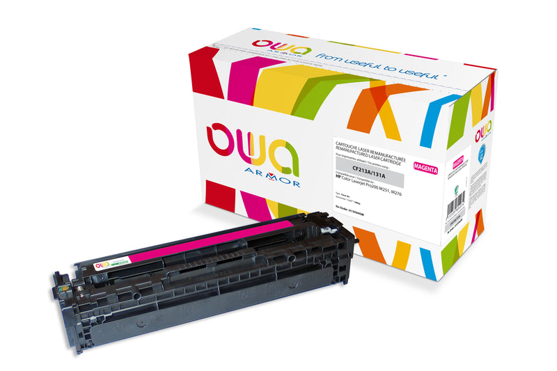 Armor Owa 131A CF213A Magenta Tóner Compatible Premium HP