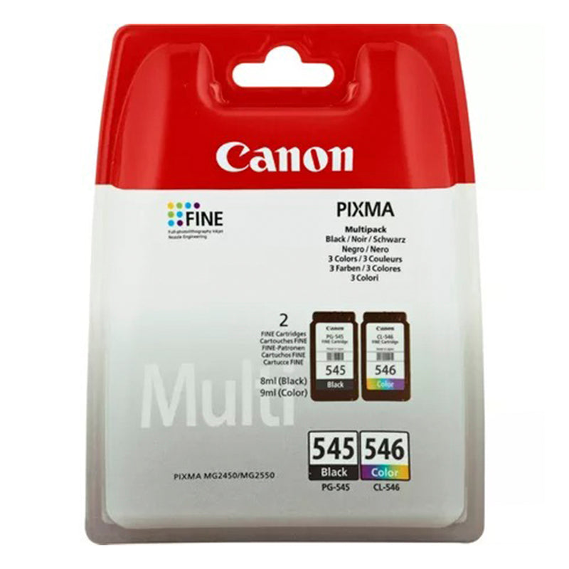 Canon PG545 + CL546 B/C/M/Y Tinta Original