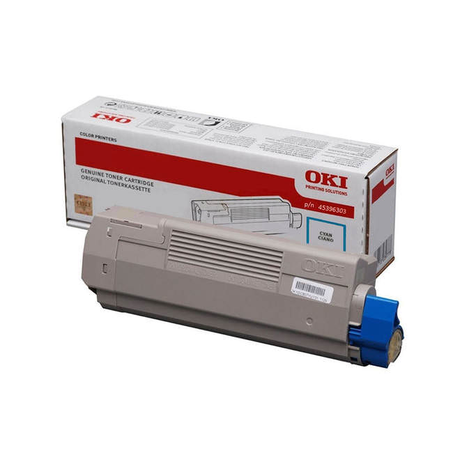 OKI MC760/MC770/MC780 Cyan Cartucho de Toner Original - 45396303