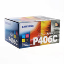 Samsung CLP360/CLX3305 Pack de 4 Cartuchos de Toner Originales - CLT-P406C/SU375A