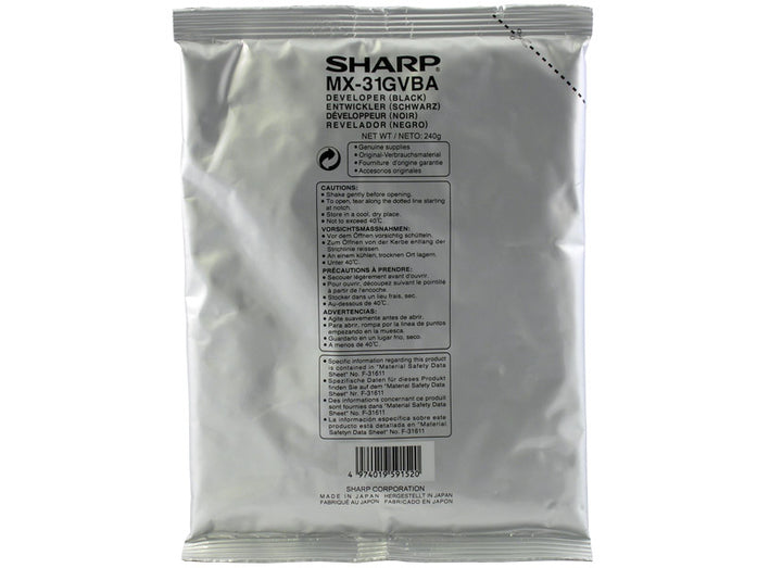 Sharp MX31GVBA Negro Developer Original