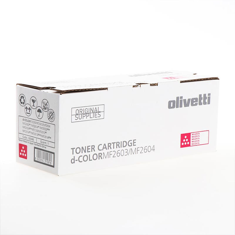 Olivetti B0948 Magenta Cartucho de Tóner Original