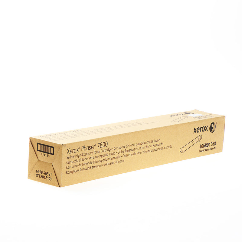 Xerox Phaser 7800 Amarillo Cartucho de Toner Original - 106R01568